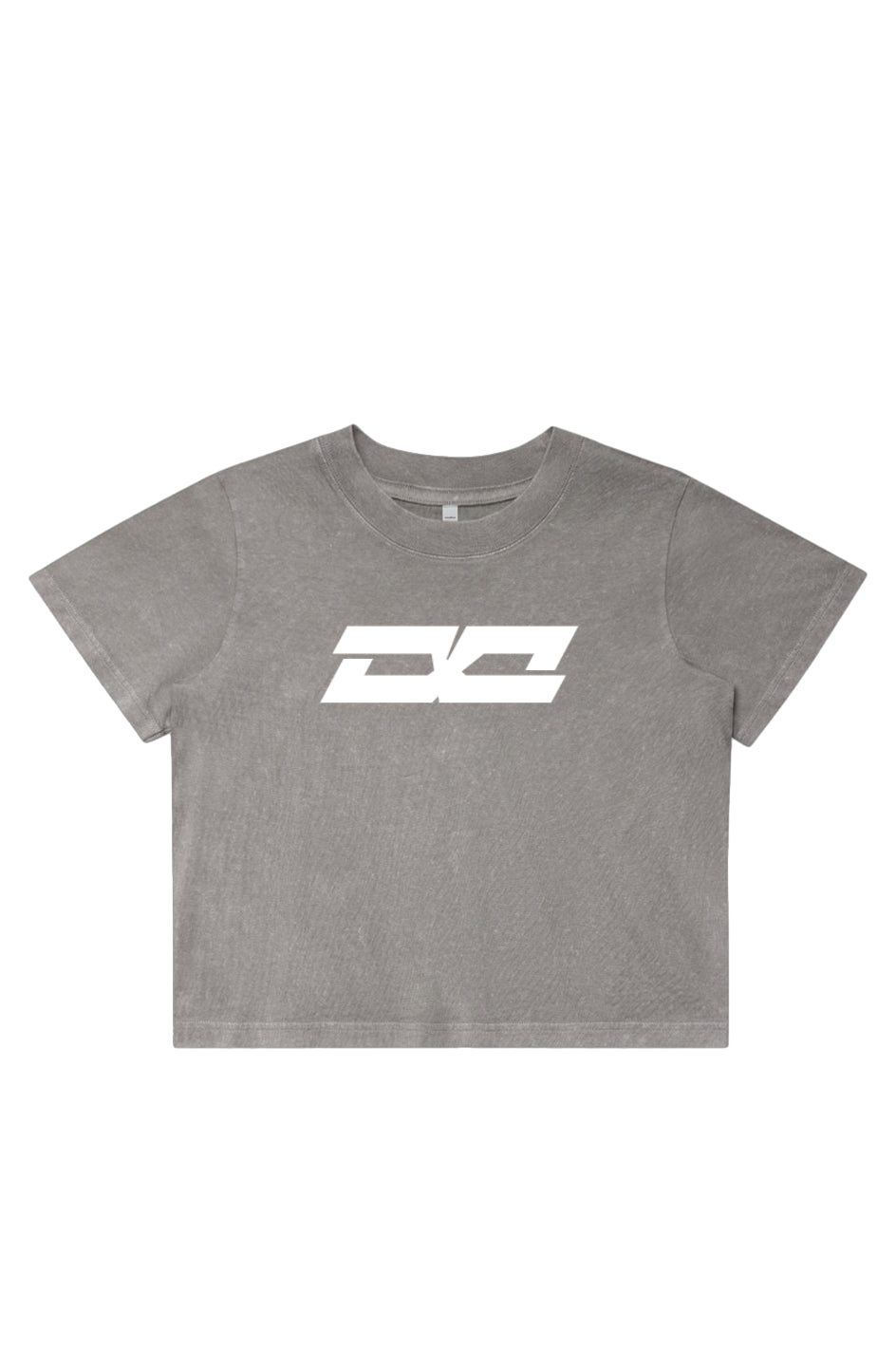 Infinite Womens Stone Wash Heavy Crop