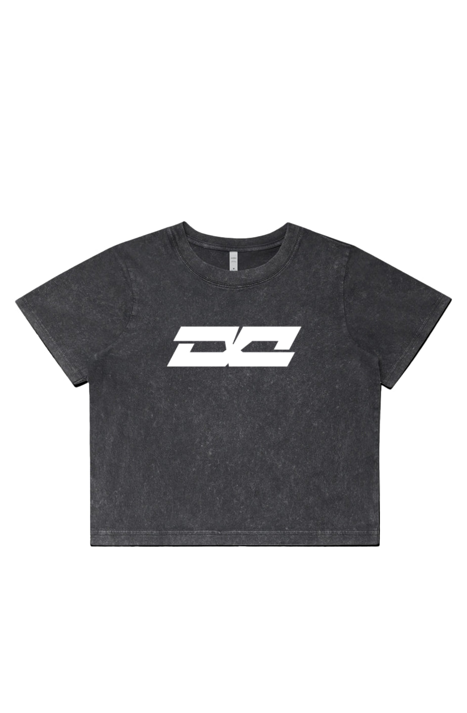 Infinite Womens Stone Wash Heavy Crop